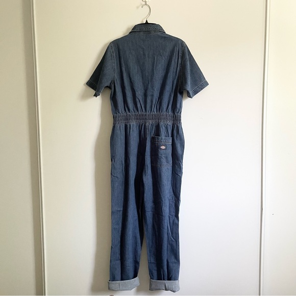 LAST! Dickies Houston Denim jeans Coverall jumpsuit - Picture 5 of 6
